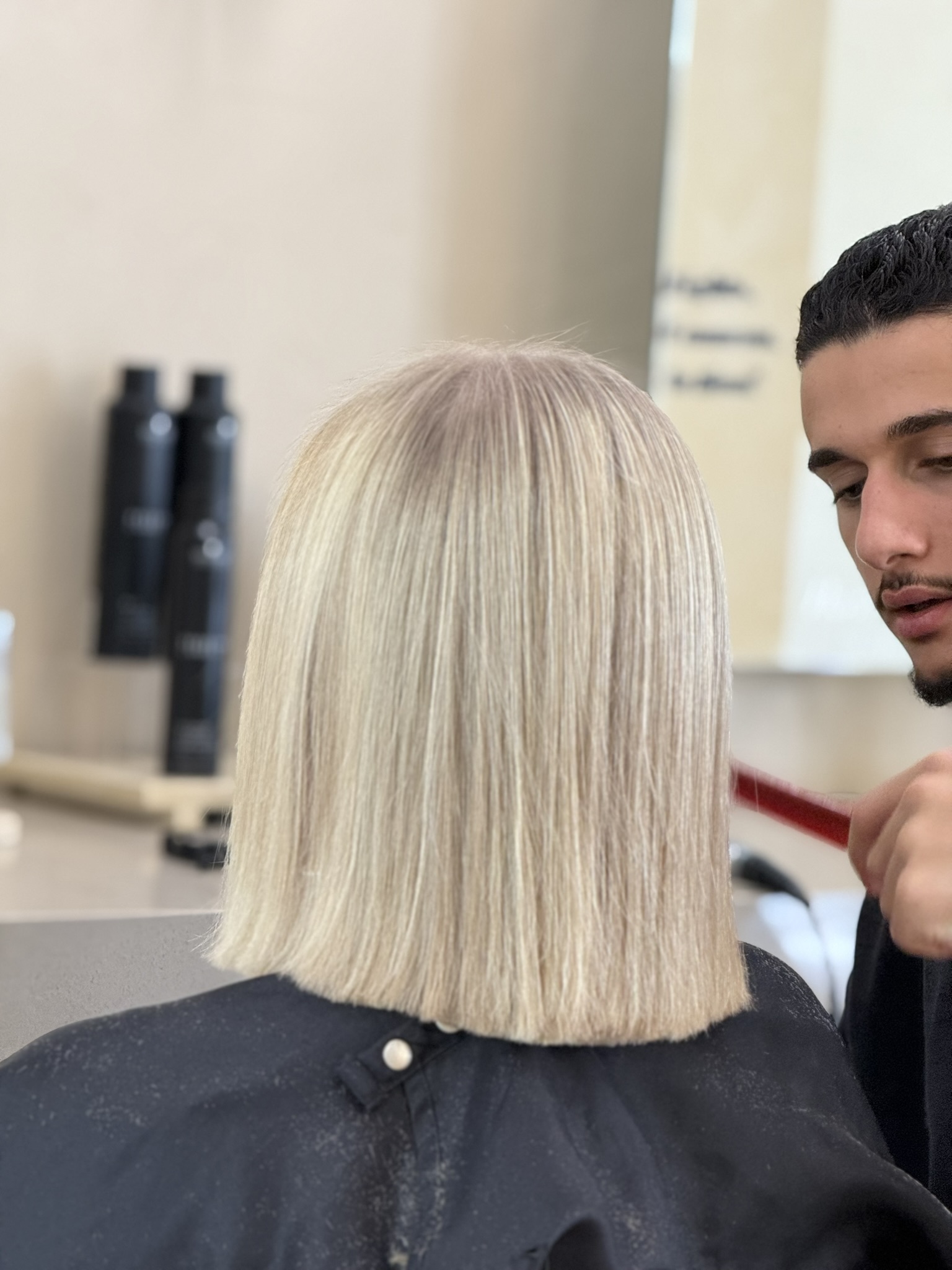 Salon work example 8